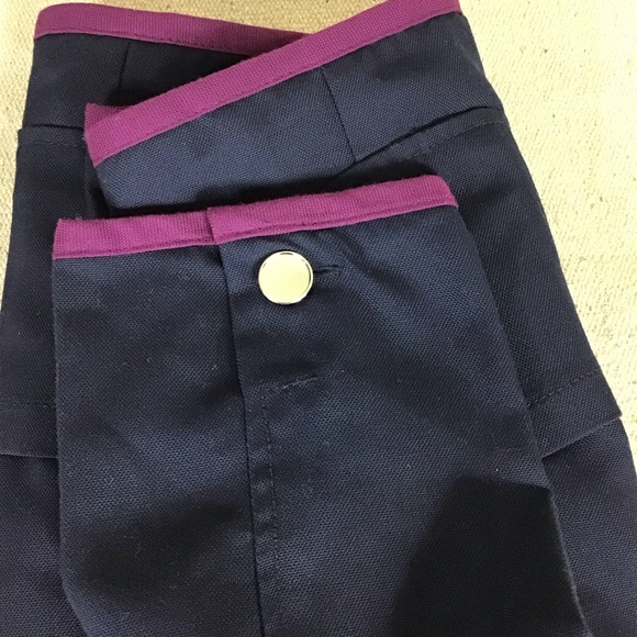 Old Navy Navy Blue with dark Purple trim Women Size Medium - Picture 7 of 9